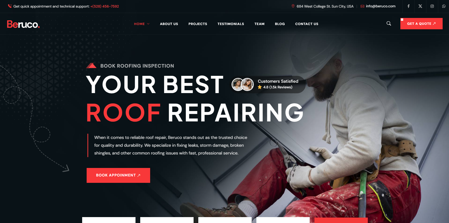 Roofing Business